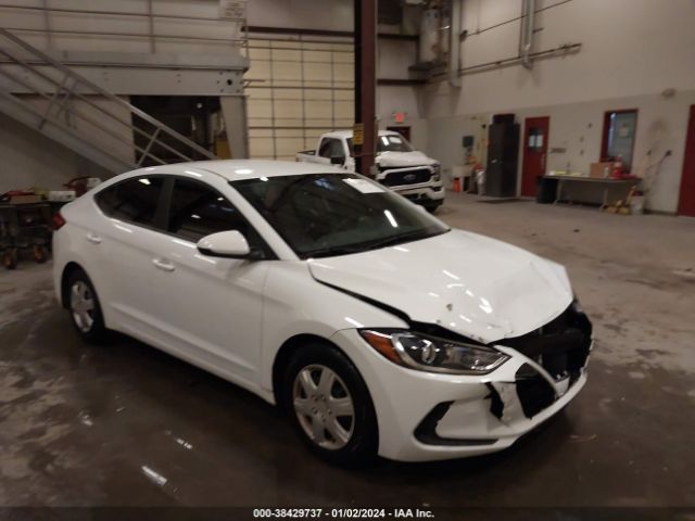 hyundai elantra 2018 5npd74lf3jh294793