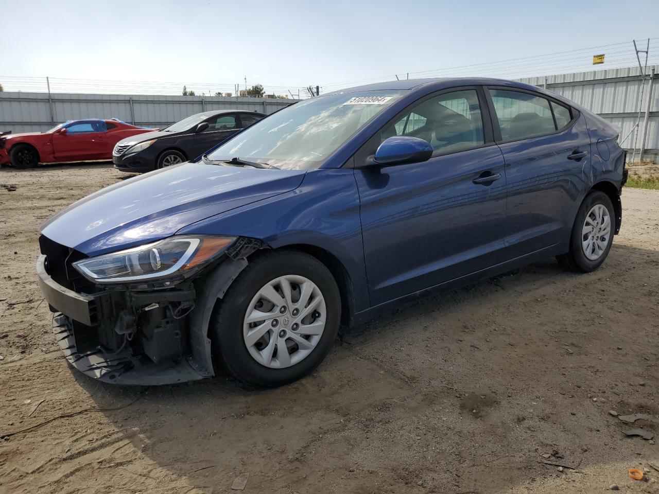 hyundai elantra 2018 5npd74lf3jh329851