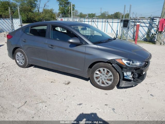 hyundai elantra 2018 5npd74lf3jh332913