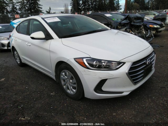 hyundai elantra 2018 5npd74lf3jh334175