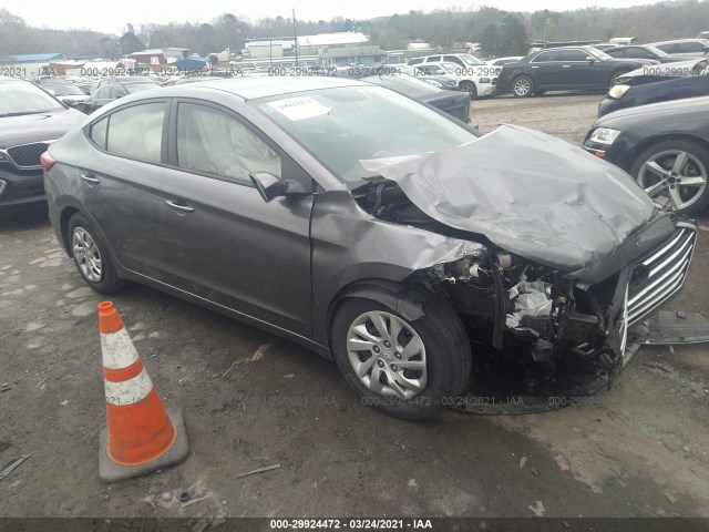 hyundai elantra 2018 5npd74lf3jh350733