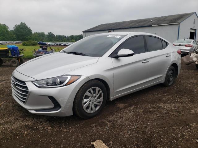 hyundai elantra se 2018 5npd74lf3jh355317