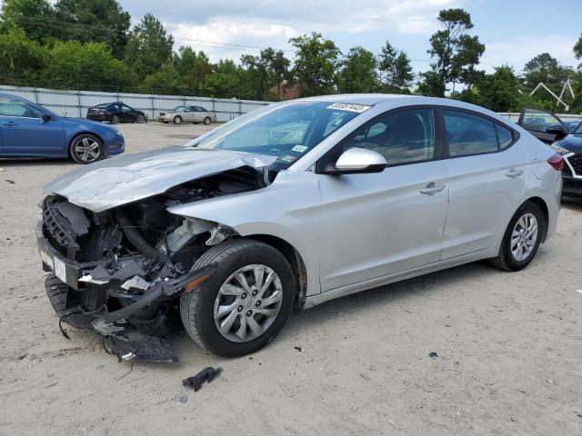 hyundai elantra se 2018 5npd74lf3jh356046