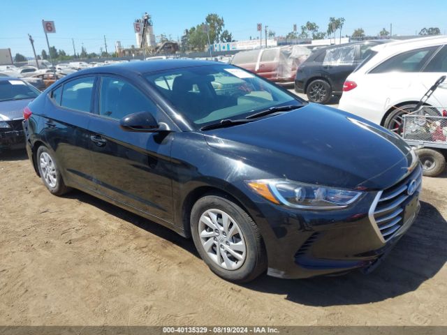 hyundai elantra 2018 5npd74lf3jh371839