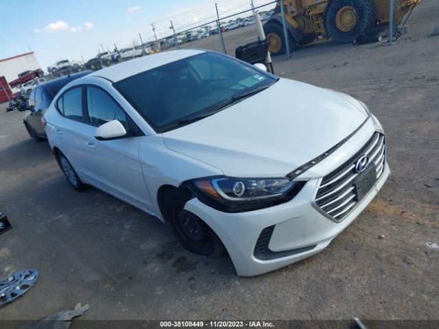 hyundai elantra 2018 5npd74lf3jh377463