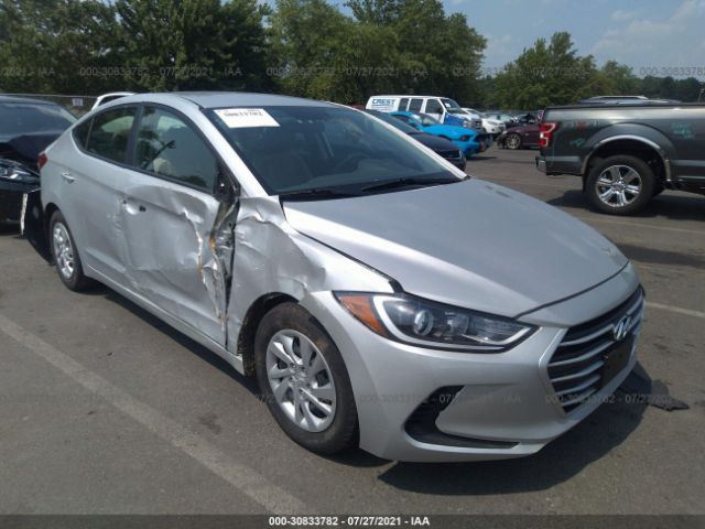 hyundai elantra 2018 5npd74lf3jh393713