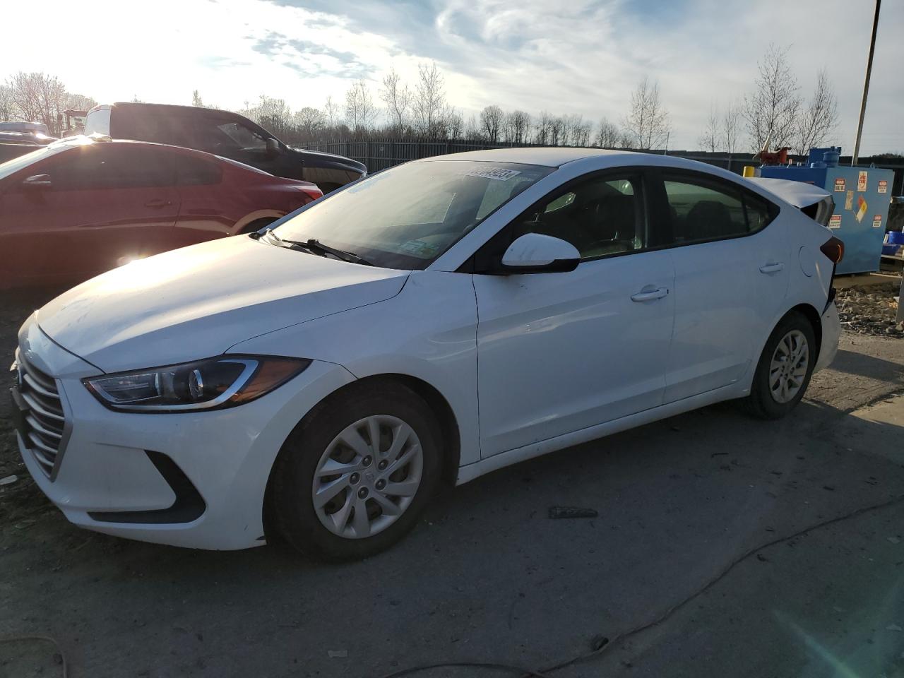 hyundai elantra 2018 5npd74lf3jh401342