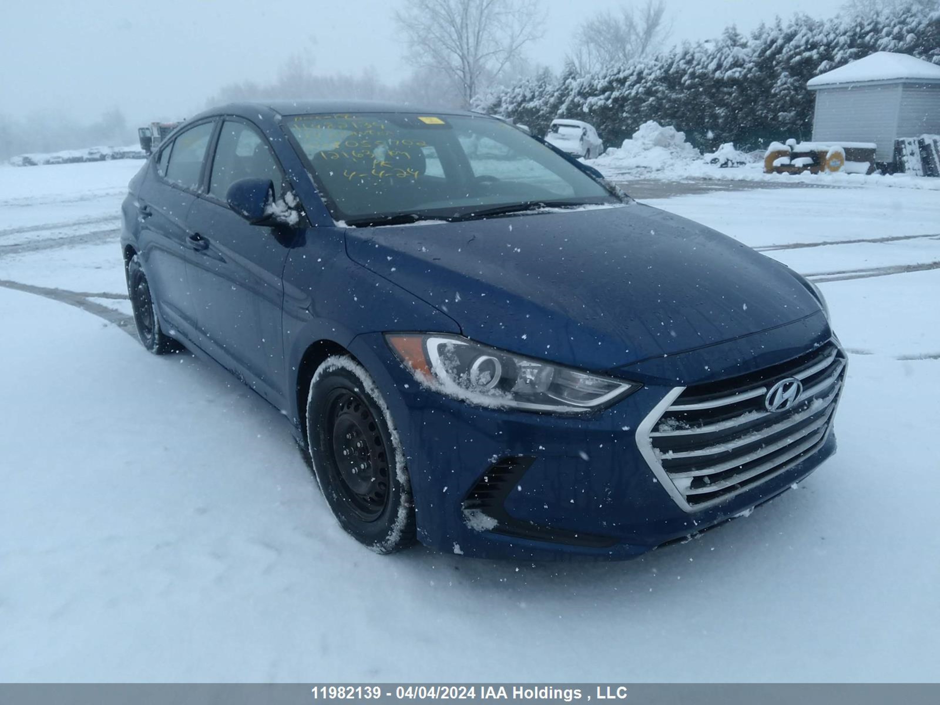 hyundai elantra 2017 5npd74lf4hh055702