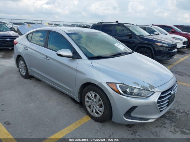 hyundai elantra 2017 5npd74lf4hh091356