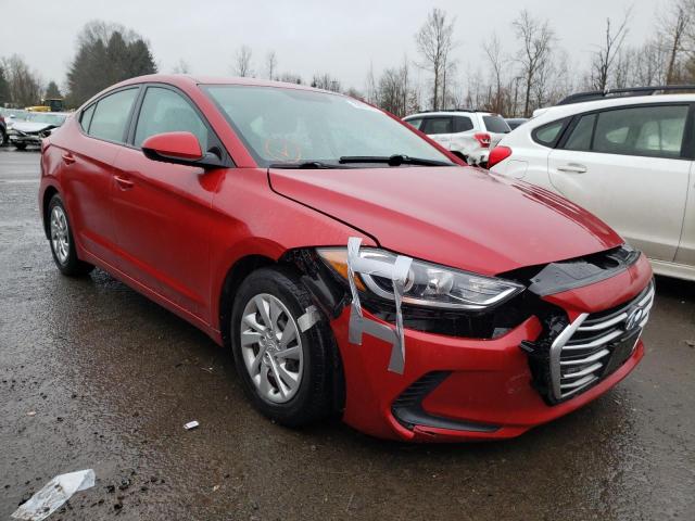 hyundai elantra se 2017 5npd74lf4hh092426