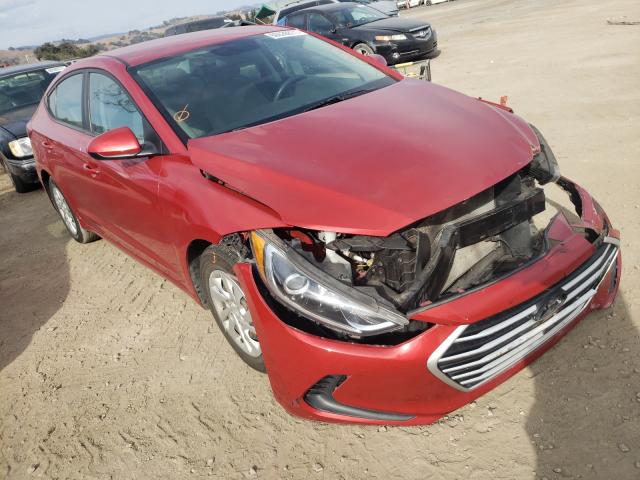 hyundai elantra se 2017 5npd74lf4hh112819