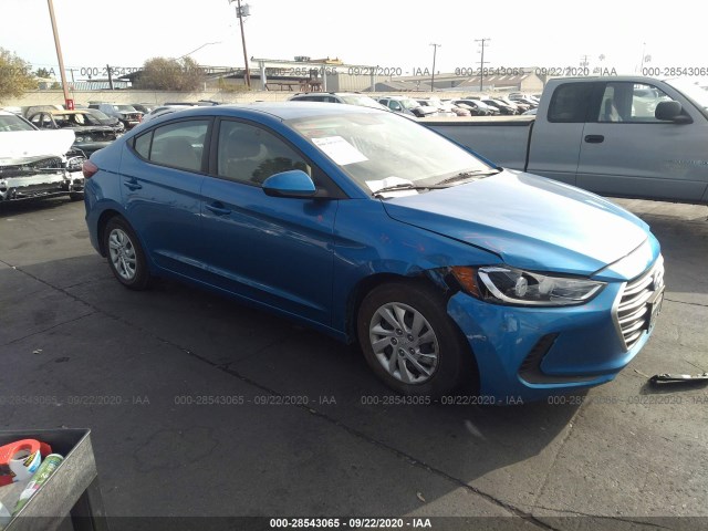 hyundai elantra 2017 5npd74lf4hh163835