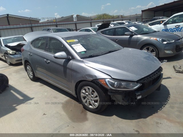 hyundai elantra 2017 5npd74lf4hh172177