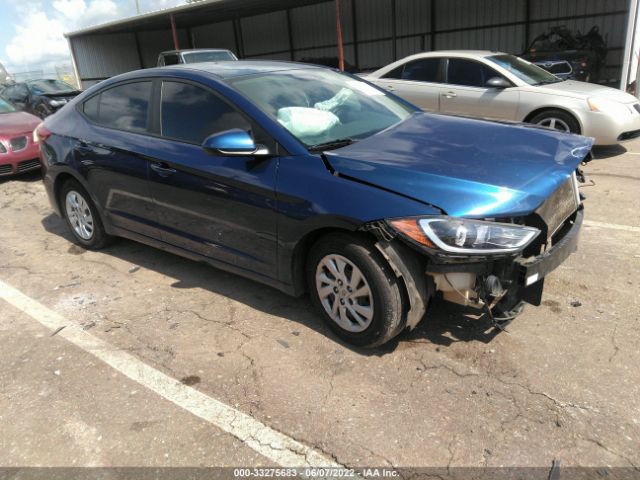 hyundai elantra 2017 5npd74lf4hh184555