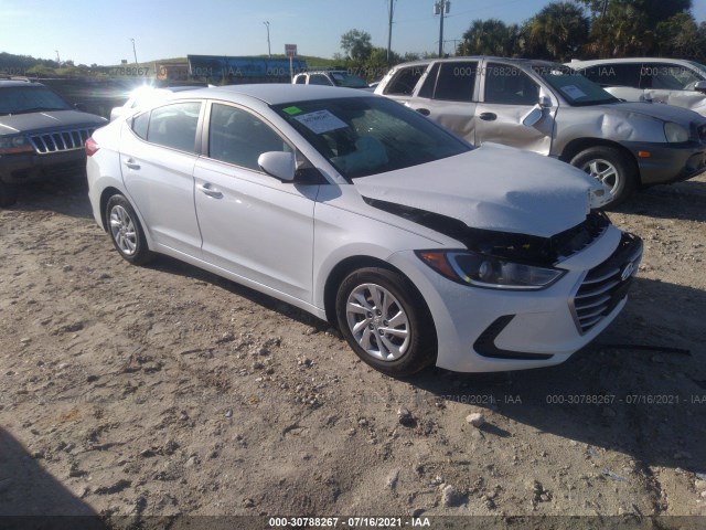 hyundai elantra 2017 5npd74lf4hh198987