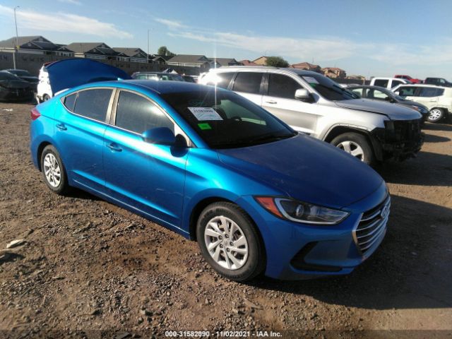 hyundai elantra 2017 5npd74lf4hh203637