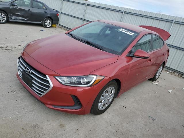 hyundai elantra se 2018 5npd74lf4jh225997