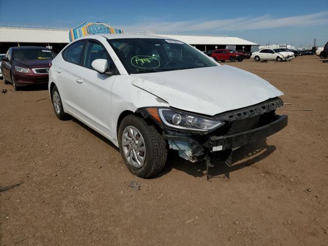 hyundai elantra se 2018 5npd74lf4jh247403