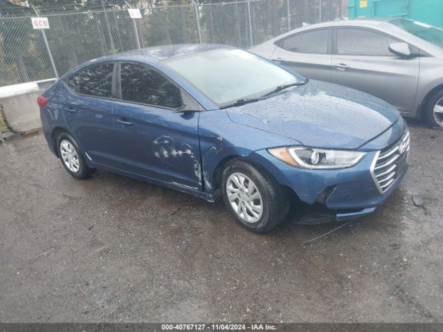 hyundai elantra 2018 5npd74lf4jh271135