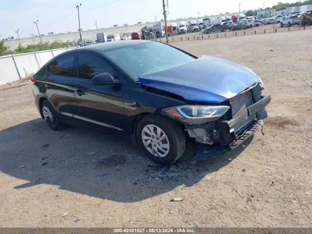 hyundai elantra 2018 5npd74lf4jh282880