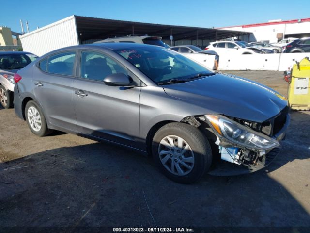 hyundai elantra 2018 5npd74lf4jh283544