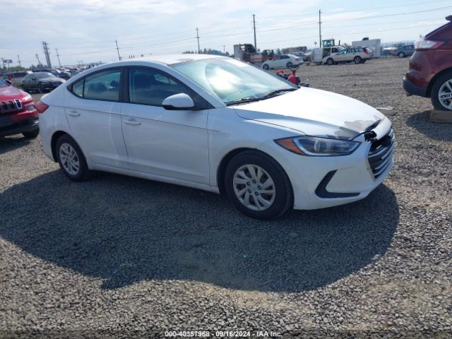 hyundai elantra 2018 5npd74lf4jh289148