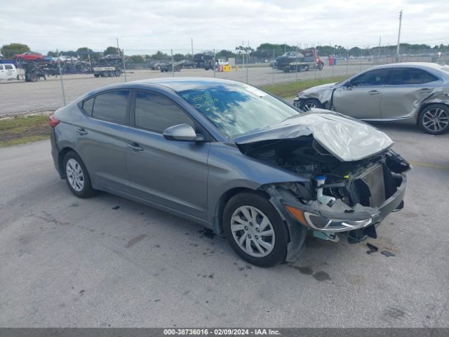 hyundai elantra 2018 5npd74lf4jh307566