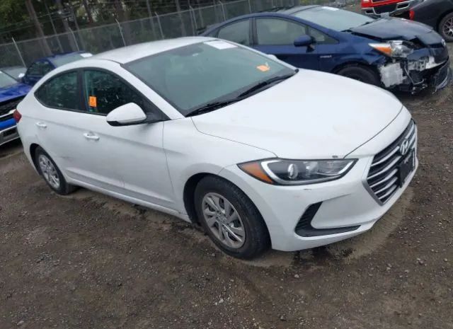 hyundai elantra 2018 5npd74lf4jh317028