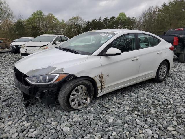 hyundai elantra 2018 5npd74lf4jh325484