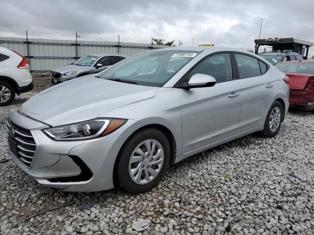 hyundai elantra se 2018 5npd74lf4jh330071