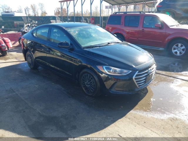 hyundai elantra 2018 5npd74lf4jh334346