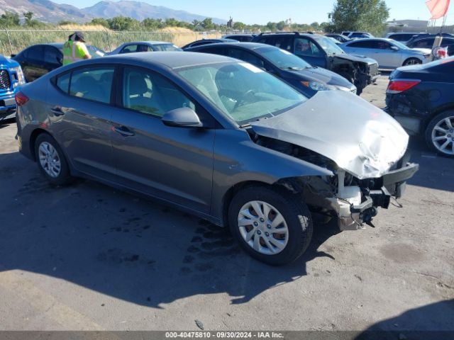 hyundai elantra 2018 5npd74lf4jh349848