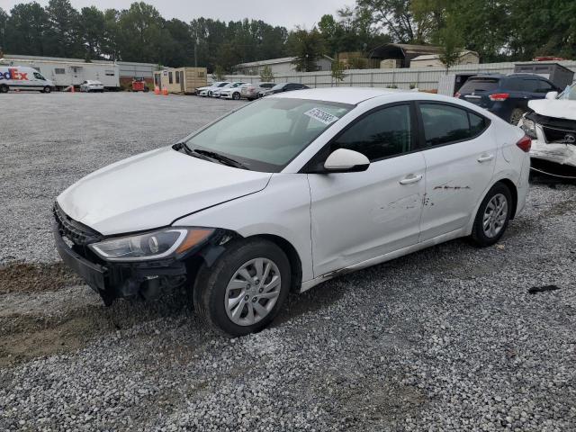 hyundai elantra se 2018 5npd74lf4jh365077