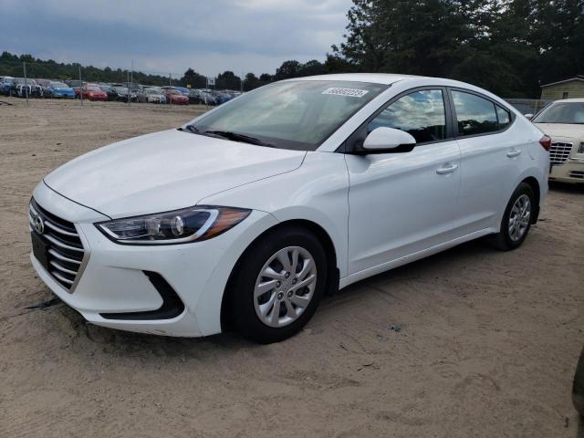 hyundai elantra se 2018 5npd74lf4jh367184