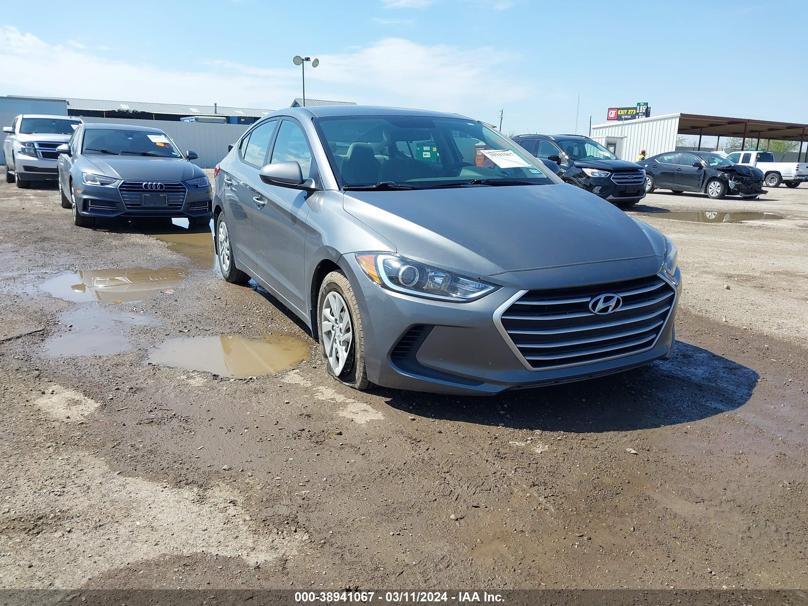 hyundai elantra 2018 5npd74lf4jh373227