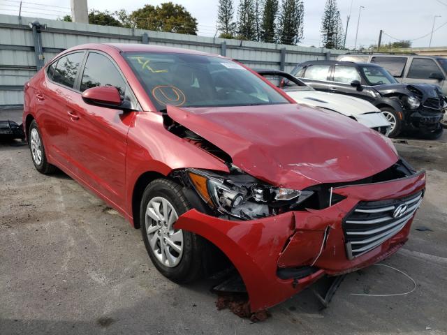 hyundai elantra se 2018 5npd74lf4jh376239