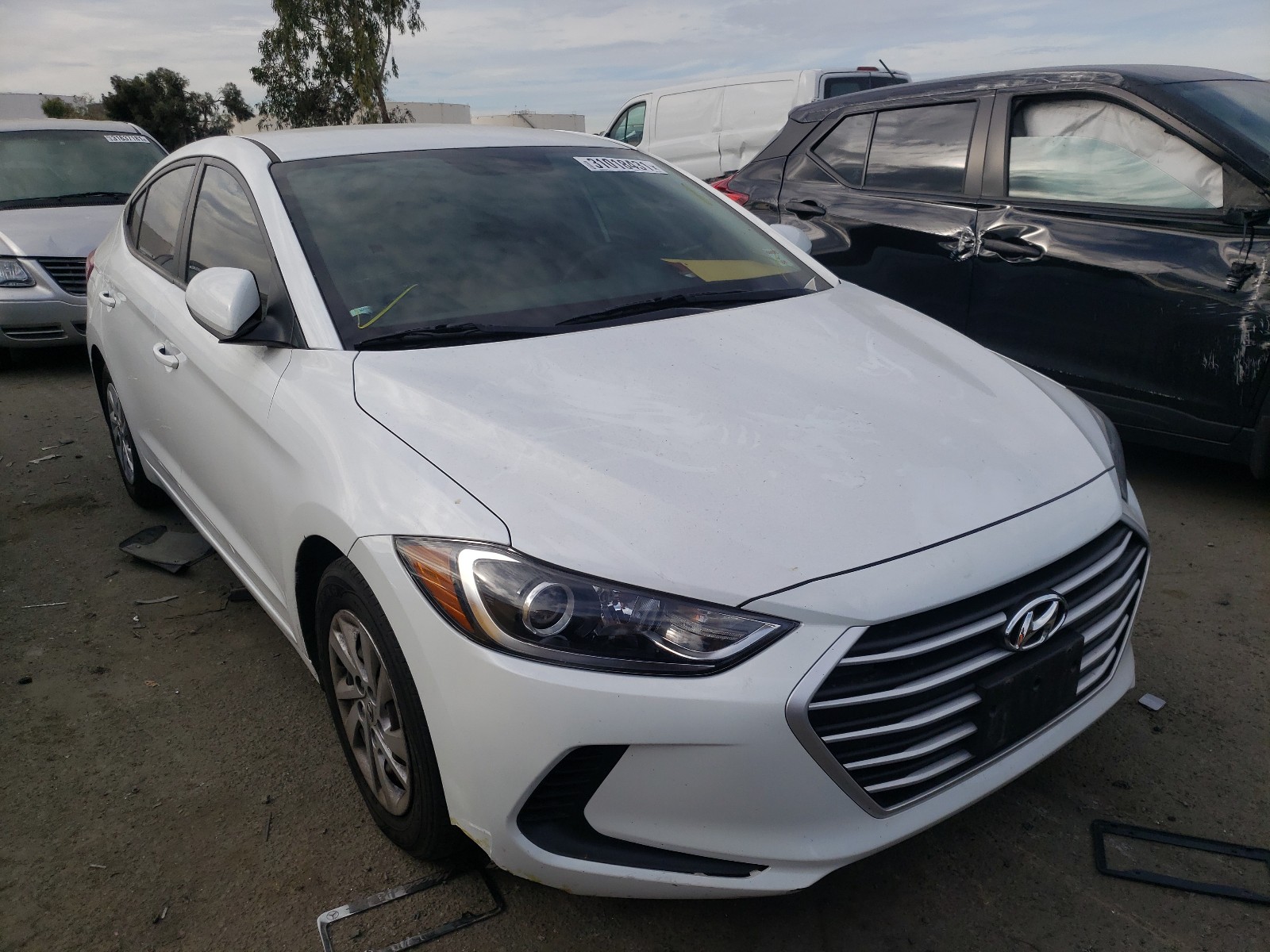 hyundai elantra 2018 5npd74lf4jh384969