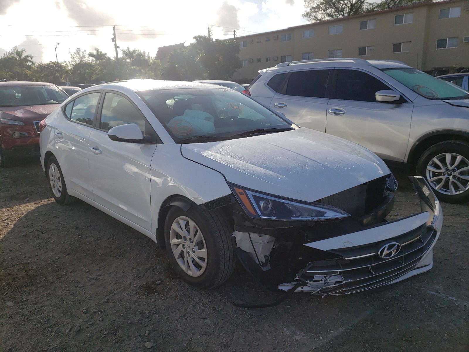 hyundai elantra se 2019 5npd74lf4kh465973