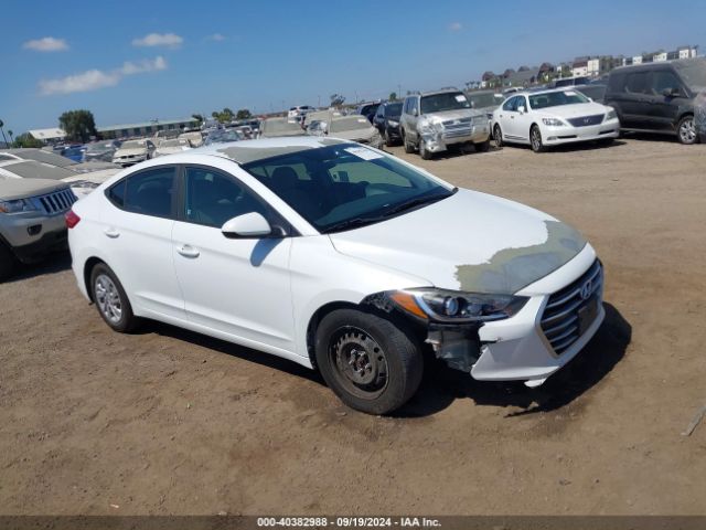 hyundai elantra 2017 5npd74lf5hh057104