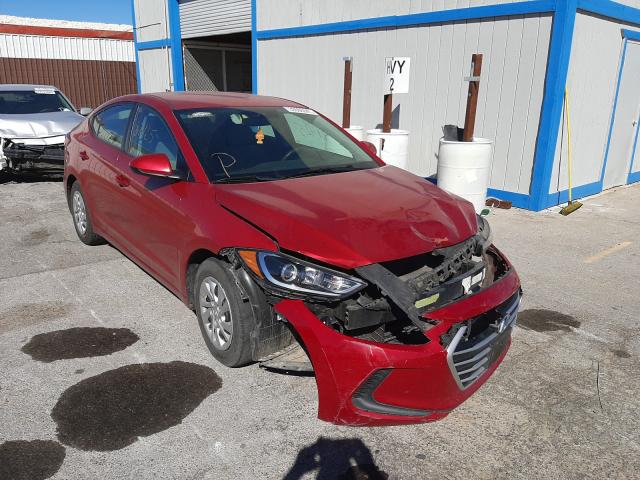 hyundai elantra se 2017 5npd74lf5hh089809