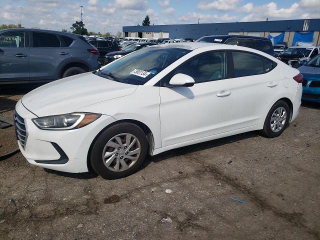 hyundai elantra se 2017 5npd74lf5hh105071