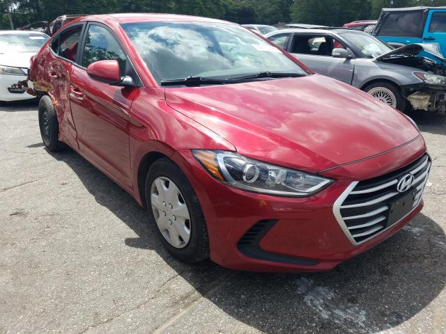 hyundai elantra se 2017 5npd74lf5hh161785