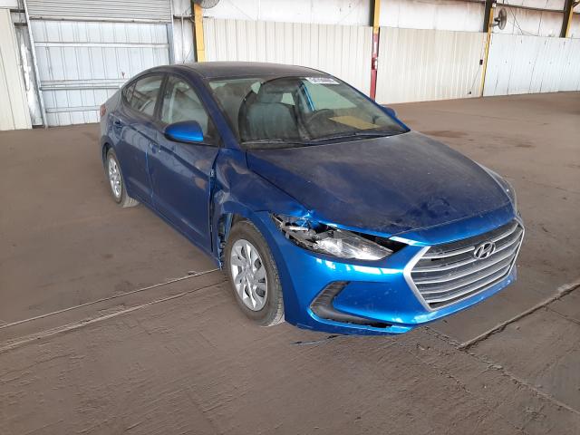 hyundai elantra se 2017 5npd74lf5hh164847