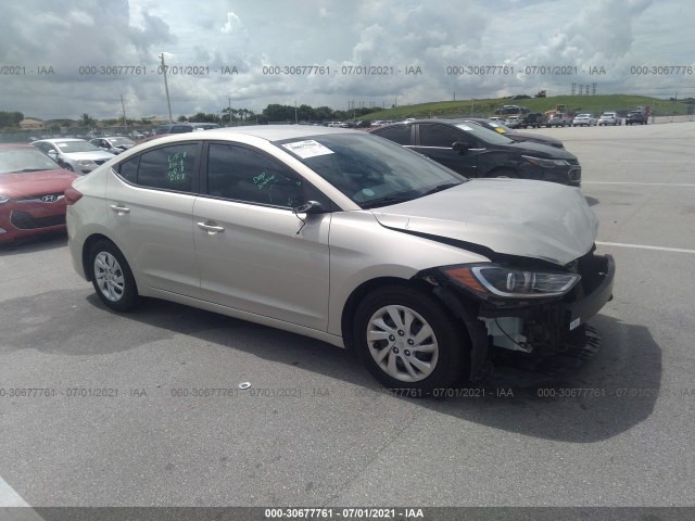 hyundai elantra 2017 5npd74lf5hh169658