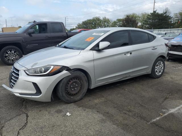 hyundai elantra se 2017 5npd74lf5hh172785