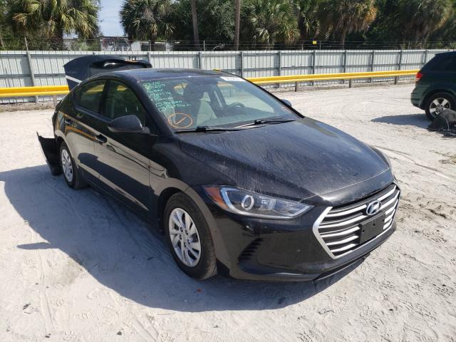 hyundai elantra se 2017 5npd74lf5hh193314