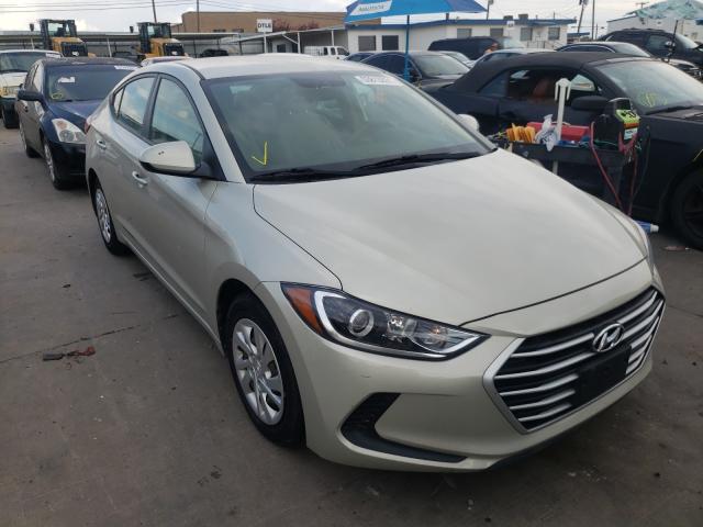 hyundai elantra se 2017 5npd74lf5hh197198