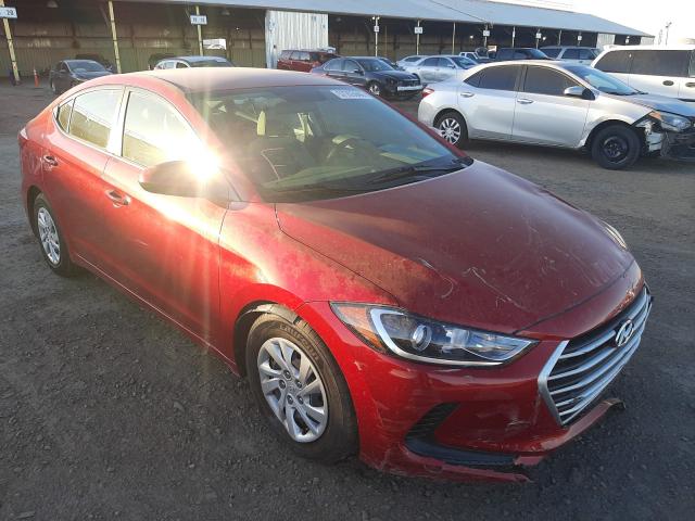 hyundai elantra se 2017 5npd74lf5hh201282