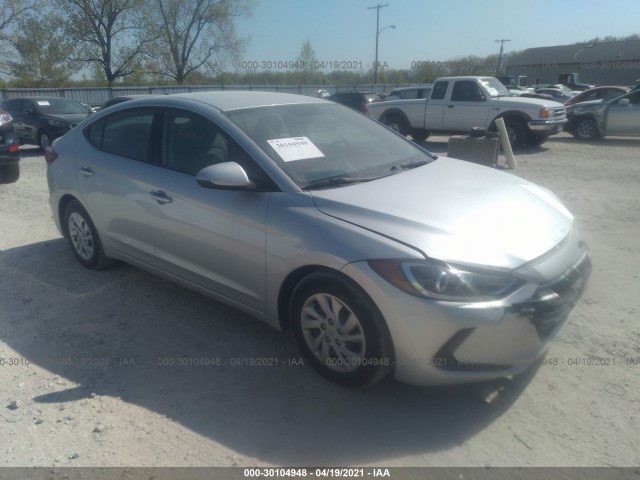 hyundai elantra 2017 5npd74lf5hh211469