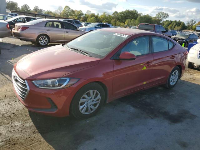 hyundai elantra 2017 5npd74lf5hh212590